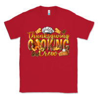 Red Thanksgiving Cooking Crew Classic Tee - texasbilliewilder