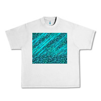 Lunar Rock blue glitter with leopard pattern Urban Heavy Tee - TumblerDesignByShophia
