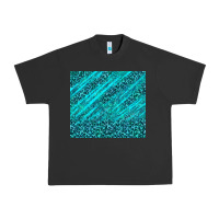 Pigment Black blue glitter with leopard pattern Urban Heavy Tee - TumblerDesignByShophia