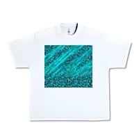 White blue glitter with leopard pattern Urban Heavy Tee - TumblerDesignByShophia