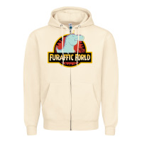 Sandshell Furaffic Forld Zipper Hoodie - minhPixels
