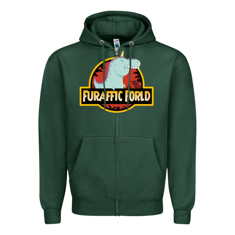 Furaffic Forld Zipper Hoodie by minhPixels | Teevron