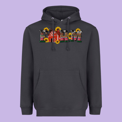 Western Farm Heavyweight Hoodie Designed By Artiststas