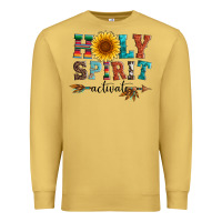 Antique Gold holy spirit activate Premium Sweatshirt - Artiststas