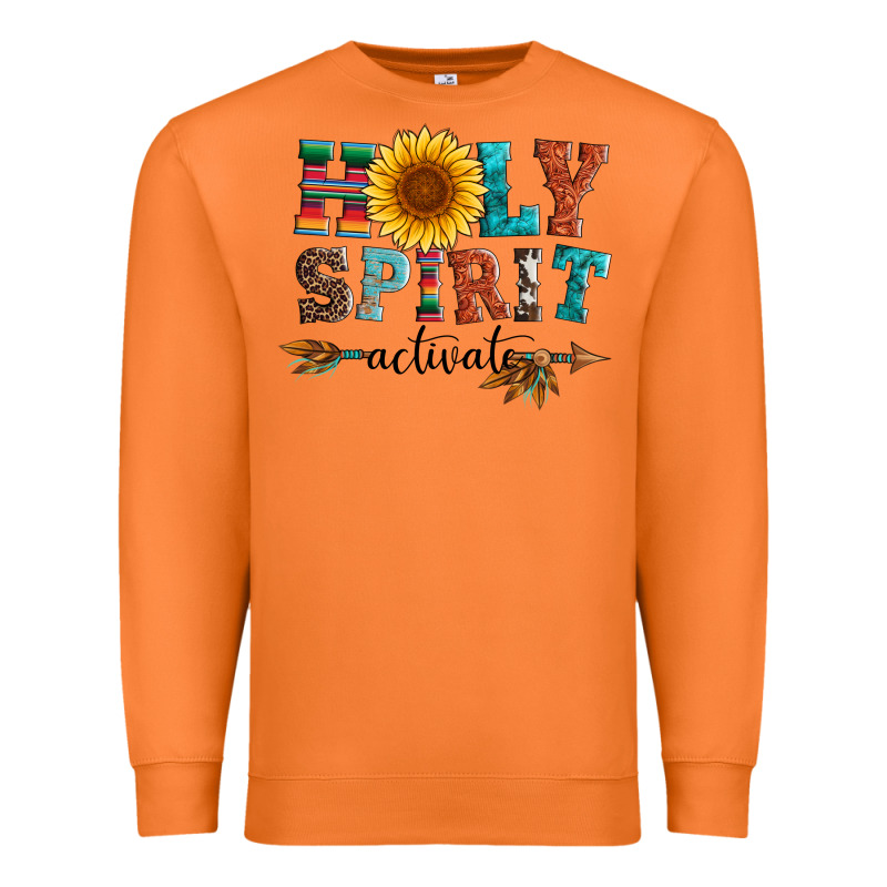 Holy Spirit Activate Premium Sweatshirt by Artiststas | Teevron
