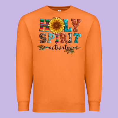 Holy Spirit Activate Premium Sweatshirt Designed By Artiststas