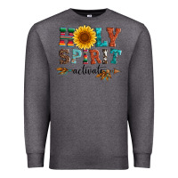 Charcoal Heather holy spirit activate Premium Sweatshirt - Artiststas