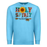 Ocean Blue holy spirit activate Premium Sweatshirt - Artiststas