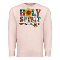 Pale Pink holy spirit activate Premium Sweatshirt - Artiststas