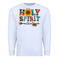White holy spirit activate Premium Sweatshirt - Artiststas