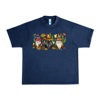 Navy Mexican gnomes Urban Heavy Tee - RanaPortraitStore