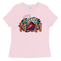 Bubblegum Pink Cheer Mom Ladies Tee - Bettercallsaul