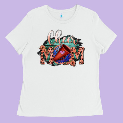 Cheer Mom Ladies Tee Designed By Bettercallsaul