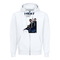 White heat movie heat movie heat movie heat movie heat movie heat movie heat Zipper Hoodie - minhPixels