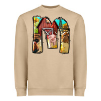 Mushroom farm life alphabet lowercase letters m Heavyweight Sweatshirt - BundleAndBundleShop