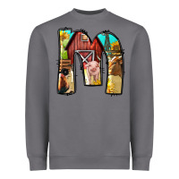 Storm farm life alphabet lowercase letters m Heavyweight Sweatshirt - BundleAndBundleShop