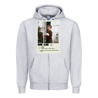 Heather Grey Home Alone Alternative Poster Art Movie Large (1) Classic . Zipper Hoodie - minhPixels