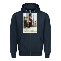 Navy Home Alone Alternative Poster Art Movie Large (1) Classic . Zipper Hoodie - minhPixels
