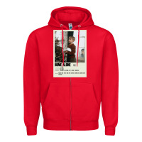 Red Home Alone Alternative Poster Art Movie Large (1) Classic . Zipper Hoodie - minhPixels