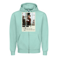 Seafoam Home Alone Alternative Poster Art Movie Large (1) Classic . Zipper Hoodie - minhPixels