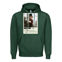 Sports Green Home Alone Alternative Poster Art Movie Large (1) Classic . Zipper Hoodie - minhPixels