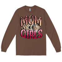Chestnut Mom of Girls Mother's Day Long Sleeve Tee - CowGirlArtShop