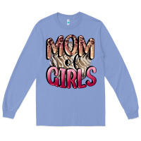 Colony Blue Mom of Girls Mother's Day Long Sleeve Tee - CowGirlArtShop