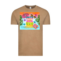 Vintage Coffee here comes the sun Vintage Tee - TumblerDesignByShophia
