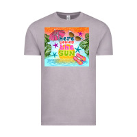 Vintage Zinc here comes the sun Vintage Tee - TumblerDesignByShophia