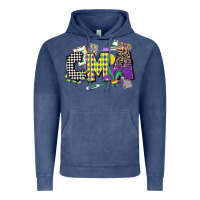 Vintage Denim cma mardi gras certified medical assistant Vintage Hoodie - CowGirlArtShop