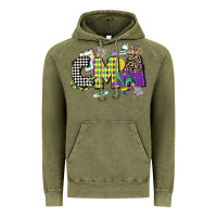 Vintage Olive cma mardi gras certified medical assistant Vintage Hoodie - CowGirlArtShop