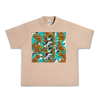 Burro cowhide mama with rustic teal wood Urban Heavy Tee - TumblerDesignByShophia