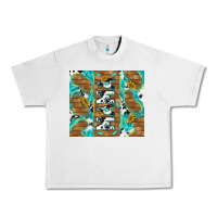 Lunar Rock cowhide mama with rustic teal wood Urban Heavy Tee - TumblerDesignByShophia