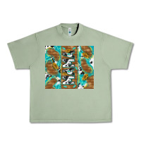Oil Green cowhide mama with rustic teal wood Urban Heavy Tee - TumblerDesignByShophia