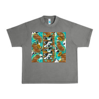 Tornado cowhide mama with rustic teal wood Urban Heavy Tee - TumblerDesignByShophia