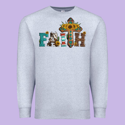 Faith Premium Sweatshirt Designed By Artiststas