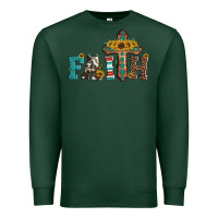 Sports Green faith Premium Sweatshirt - Artiststas