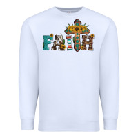 White faith Premium Sweatshirt - Artiststas