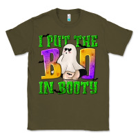 Army Green I Put The Boo Classic Tee - texasbilliewilder