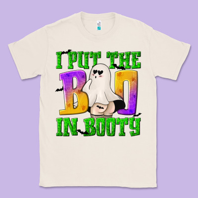 I Put The Boo Classic Tee Designed By Texasbilliewilder