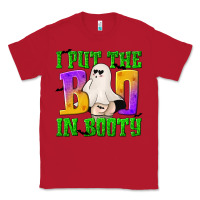 Red I Put The Boo Classic Tee - texasbilliewilder