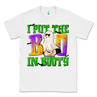 White I Put The Boo Classic Tee - texasbilliewilder