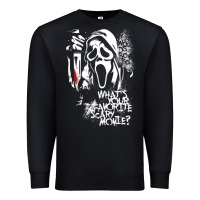 Black Scream Favorite Scary Movie Premium Sweatshirt - minhPixels