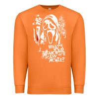 Carrot Scream Favorite Scary Movie Premium Sweatshirt - minhPixels