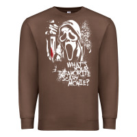 Chestnut Scream Favorite Scary Movie Premium Sweatshirt - minhPixels