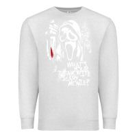 Oatmeal Heather Scream Favorite Scary Movie Premium Sweatshirt - minhPixels