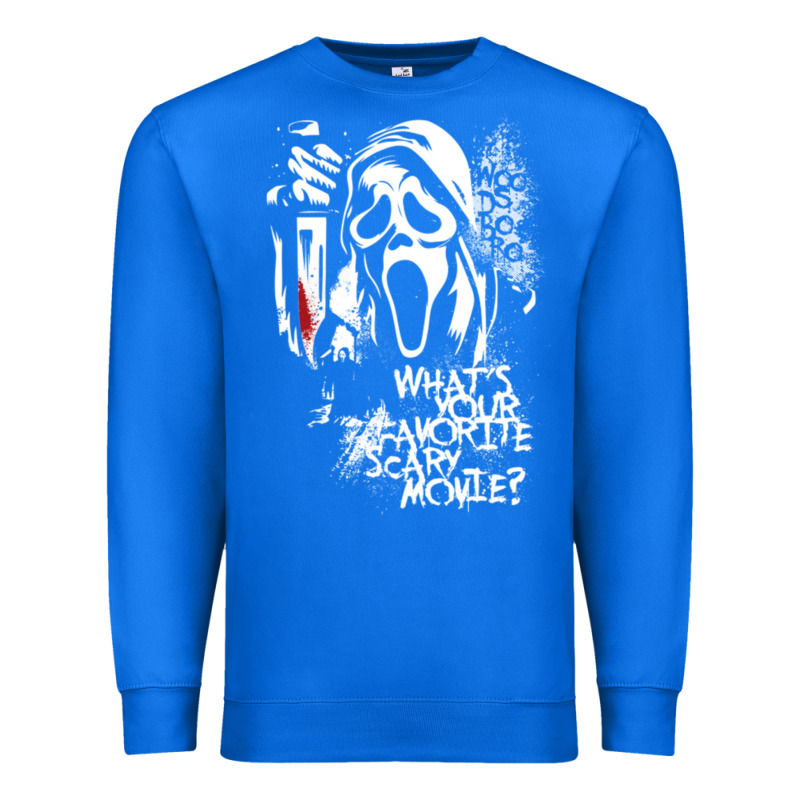 Scream Favorite Scary Movie Premium Sweatshirt by minhPixels | Teevron