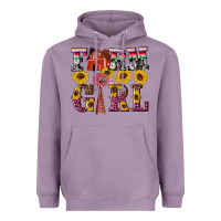 Lavender western farm girl Heavyweight Hoodie - Artiststas