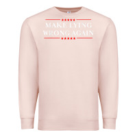 Pale Pink Make Lying Wrong Again   Gift Resist Racism AntiTrump Premium Sweatshirt - minhPixels