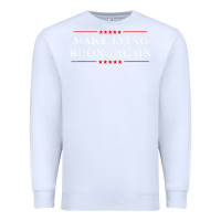 White Make Lying Wrong Again   Gift Resist Racism AntiTrump Premium Sweatshirt - minhPixels